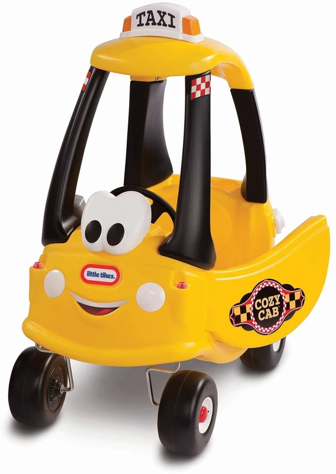 Paspiriama mašinėlė Little Tikes Taxi, geltona