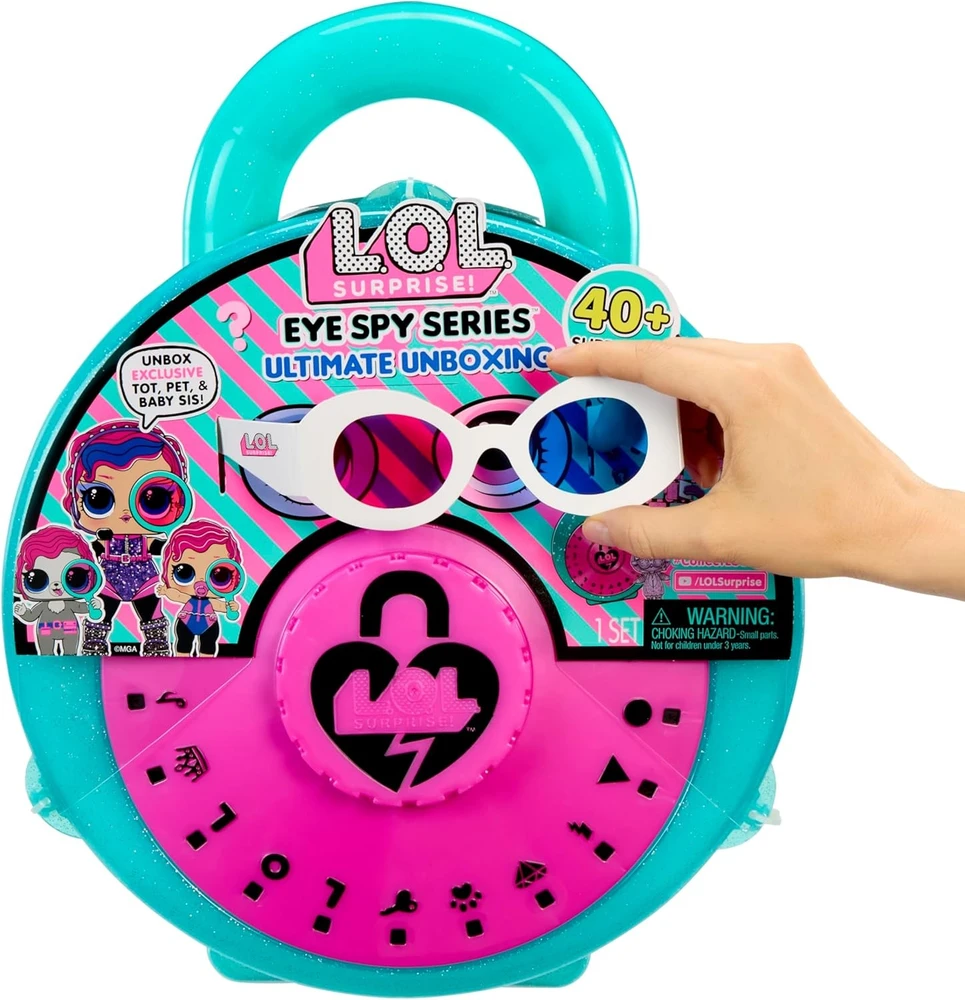 L.O.L. Surprise akies šnipo galutinis išpakavimas