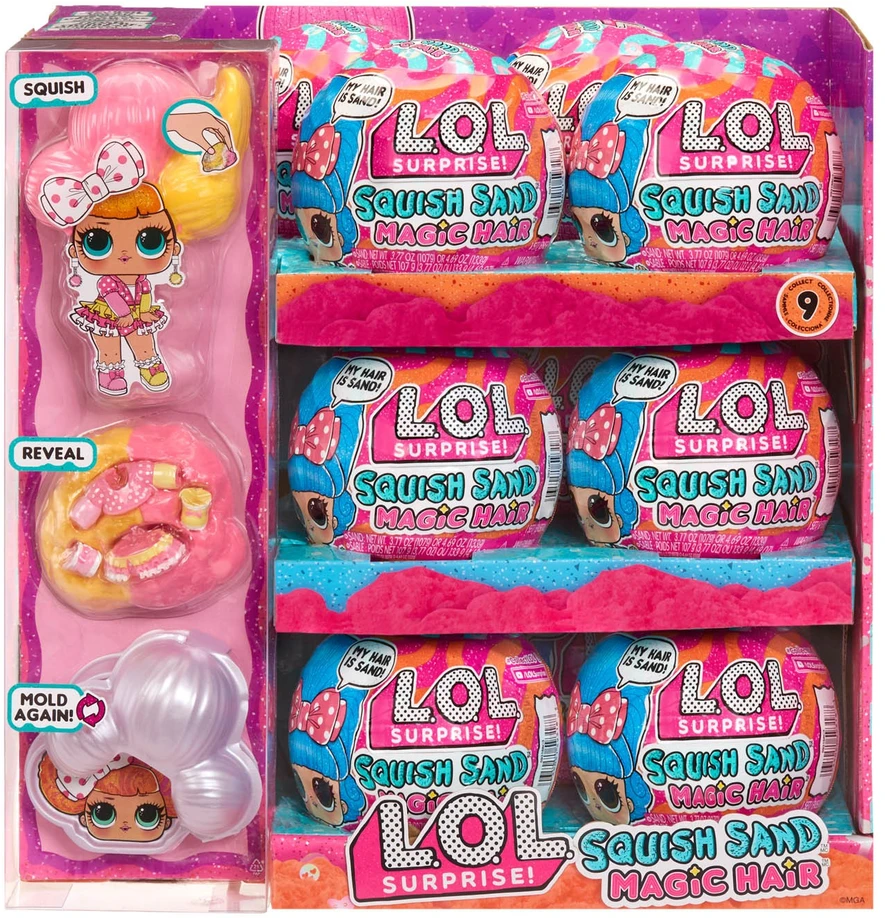 L.O.L. Surprise minkštas smėlio žaislų rinkinys Tots PDQ