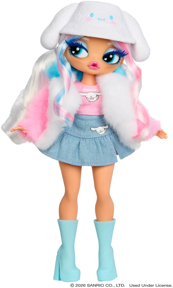 MGA L.O.L Surprise O.M.G mados lėlė Hello Kitty ir draugai Cinnamoroll 255291-EUC