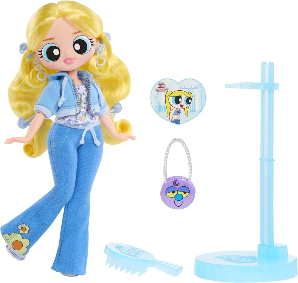 L.O.L. Surprise OMG Powerpuff-Bubbles lėlė 542926-EUC