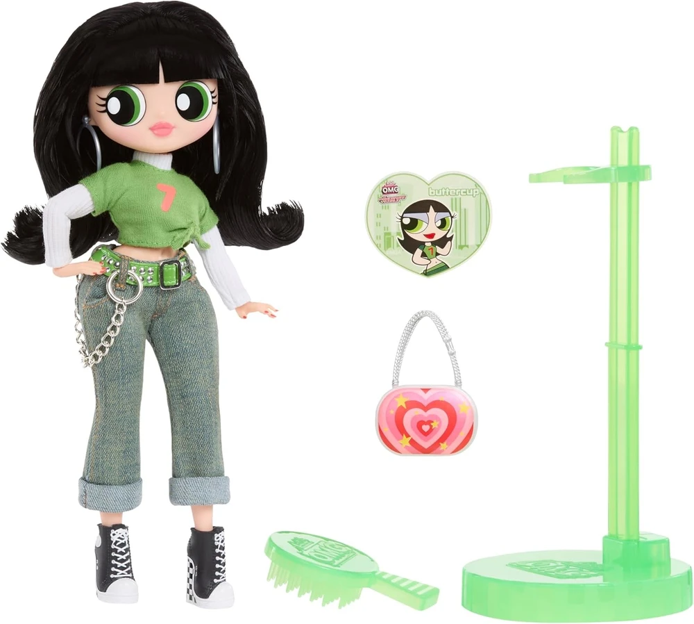 MGA L.O.L. Surprise OMG Powerpuff Girls lėlė Buttercup 542872-EUC