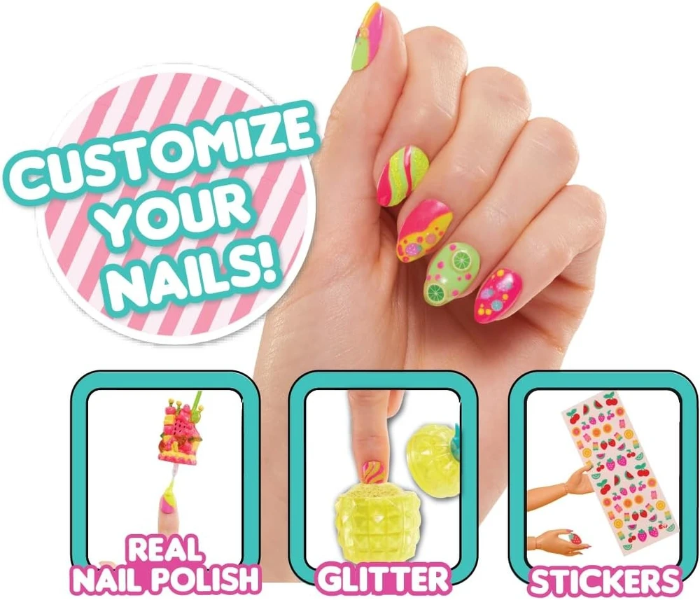 L.O.L. Surprise OMG Sweet Nails – Pinky Pops Fruit Shop 503842-EUC