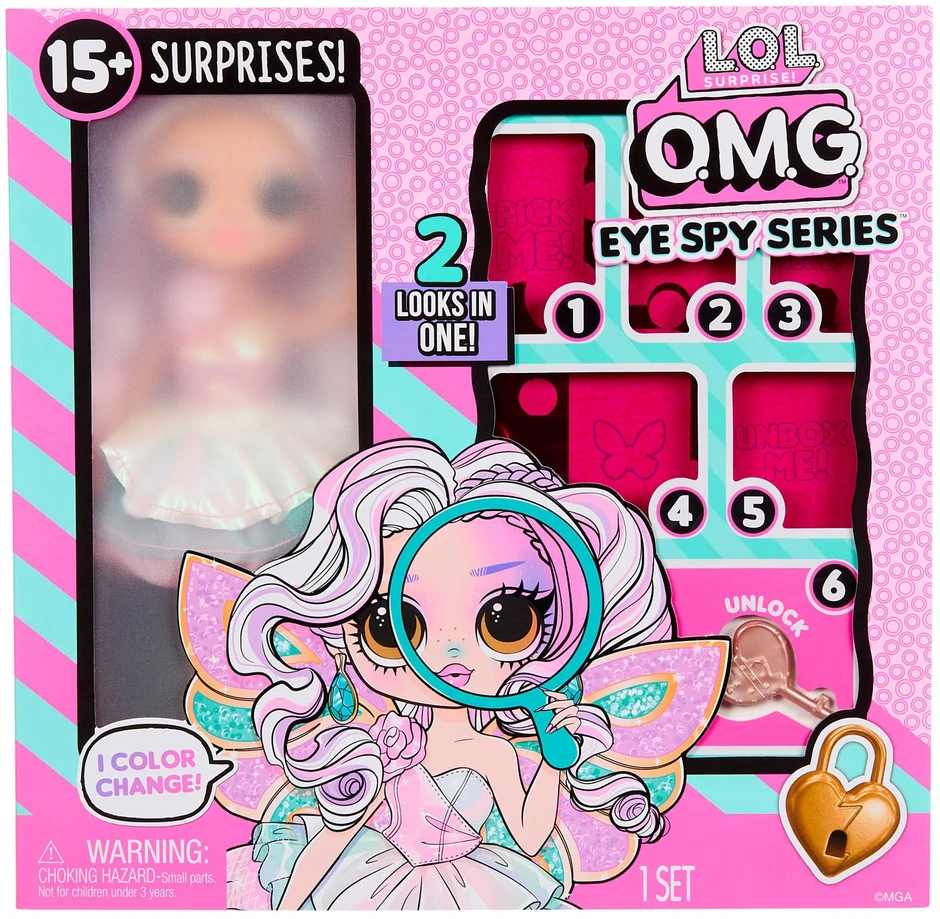 Lėlytė MGA L.O.L. SURPRISE EYE SPY OMG