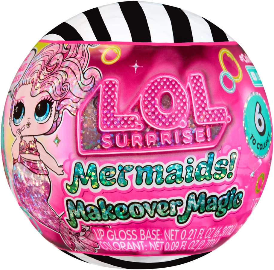 L.O.L. Surprise Mermaids Makeover Magic Tots lėlė 596318-EUC