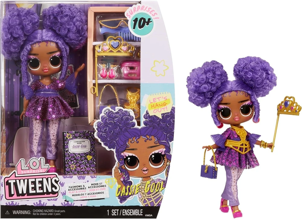 MGA L.O.L. Surprise Tweens Core Lėlė Cassie Cool 591672EUC