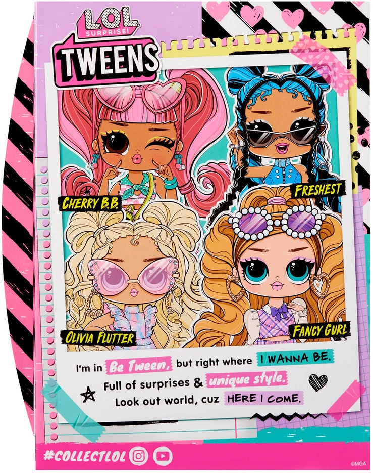 MGA L.O.L. Surprise Tweens lėlė Fancy Gurl 542568EUC