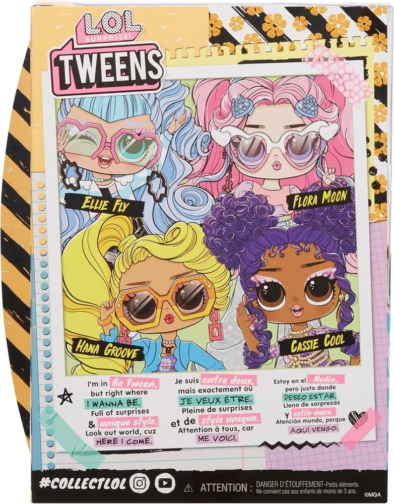 L.O.L. Surprise Tweens pagrindinė lėlė Hana Groove