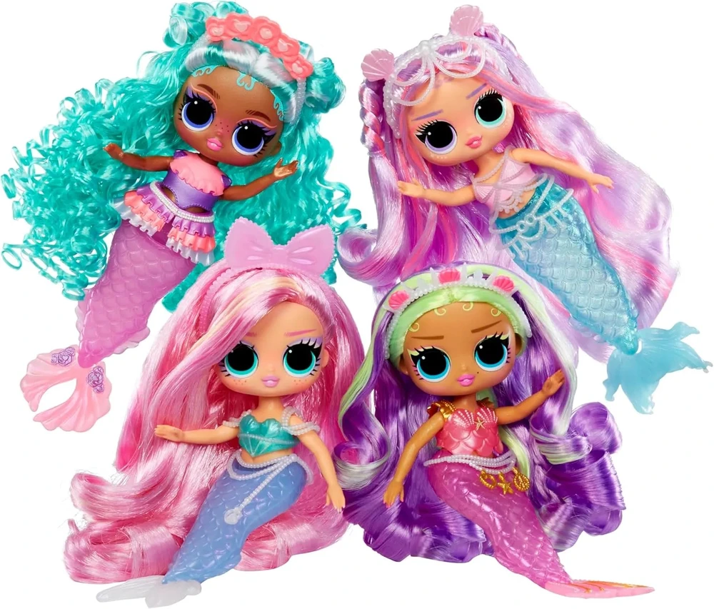 MGA L.O.L. Surprise Tweens MERMAID lėlė Cleo Cove 510437-EUC