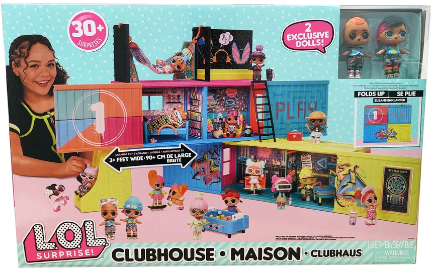 Žaidimų namelis su lėlėmis L.O.L. Surprise Clubhouse 569404/429869