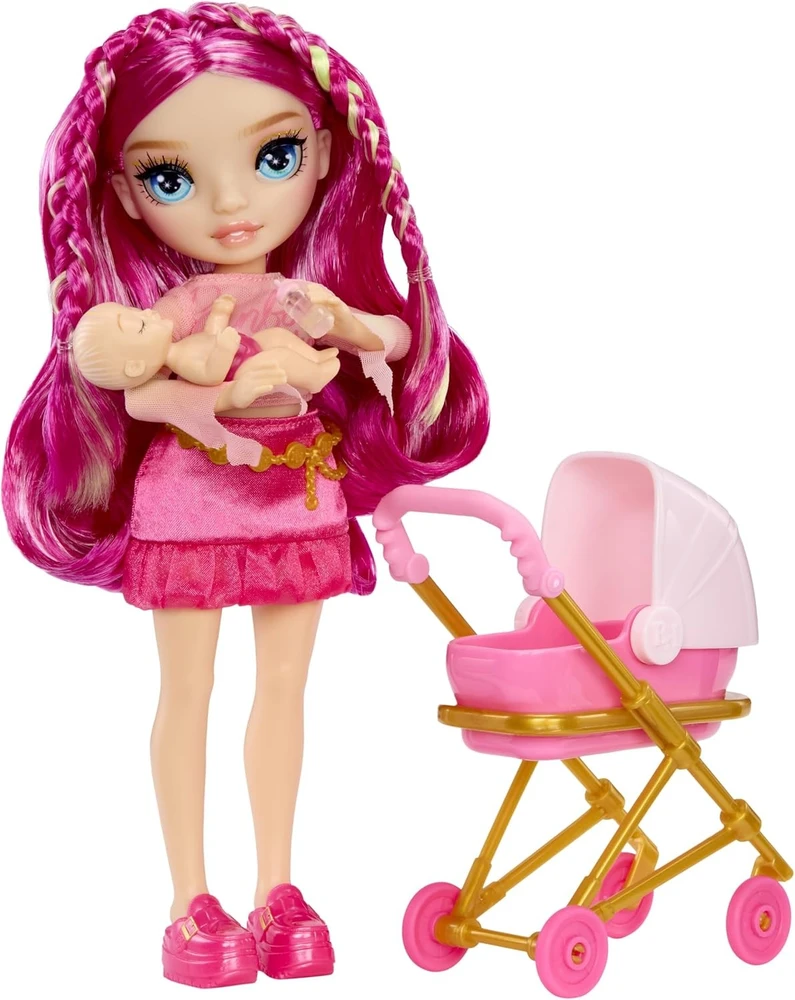 MGA Rainbow High lėlė mergaitėms Stella Monroe Bestie Babysitters 248484-EUC