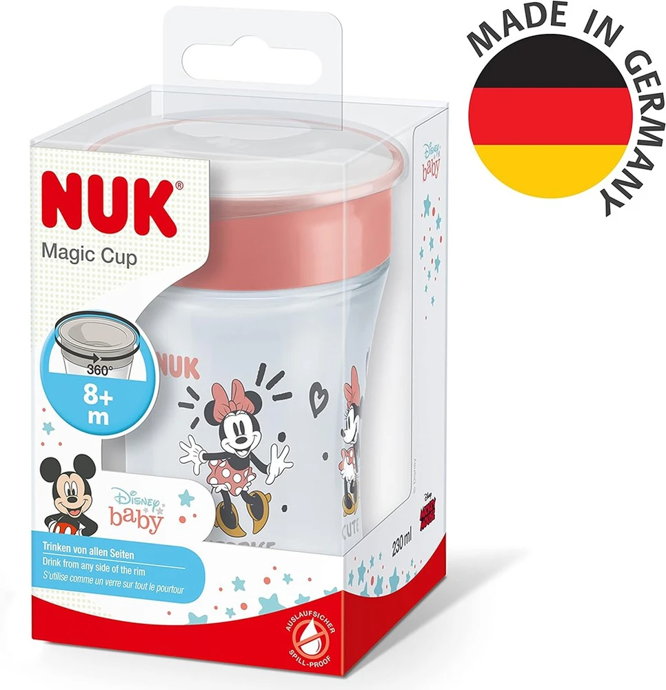 Magic NUK 360° kūdikio gertuvė Minnie (8+ mėn.)