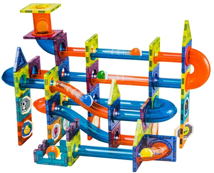 Lavinamasis Magnetinis 3D konstruktorius, 96 elementų
