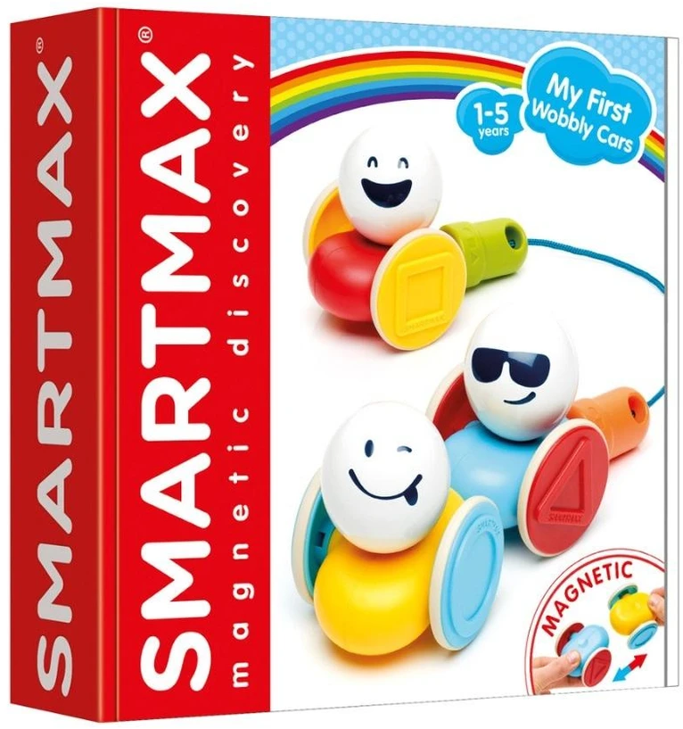 Magnetiniai žaislai pirmieji vėduokliniai automobiliai Smart Max IUVI Games