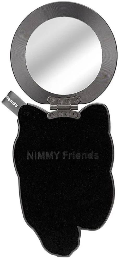 NIMMY magnetinis pakabukas DENIM FASHION BRITISH SHORTHAIR CAT juodas