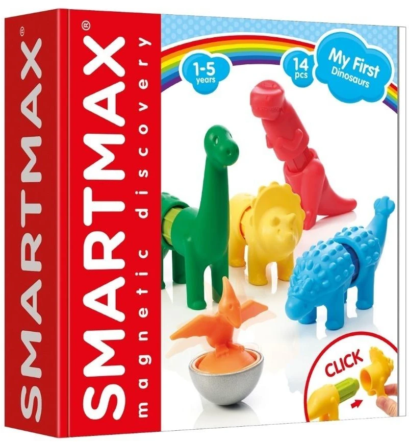 Iuvi Games Smartmax SMART MAX Magnetinis konstruktorius Dinozaurų atradimas, SMX223
