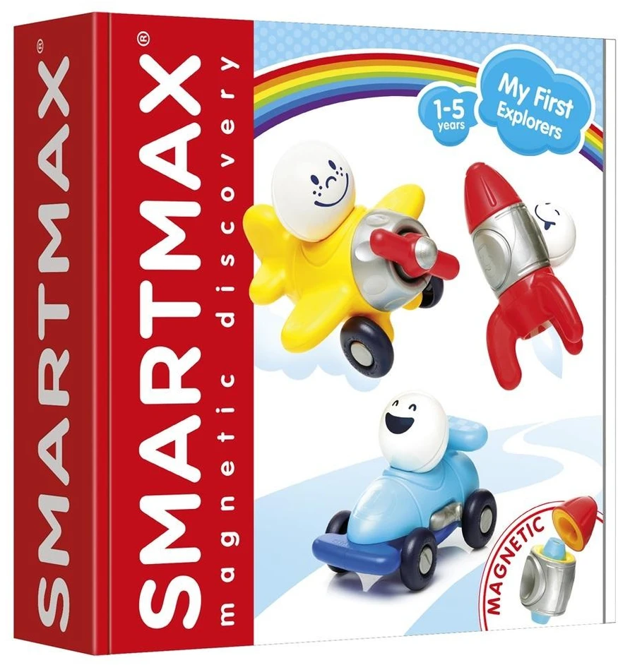 Iuvi Games Smart_Games Magnetinis konstruktorius Smartmax My First Explorers