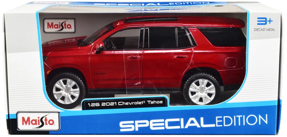 Maisto 1:24 automobilio modelis Chevrolet Tahoe 2021 SE