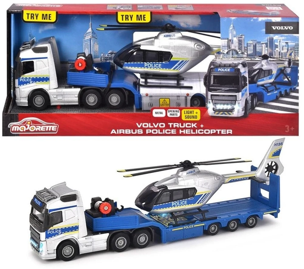 Majorette Grand Volvo policija nustatė policiją 35 cm