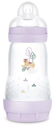 Mam Akcesoria MAM 851162 Perfect Start Planet Love Anti-Colic buteliukas 260ml mergina