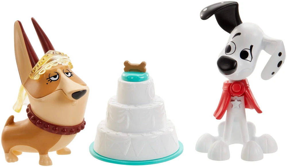 Mattel 101 dalmatinų vestuvių šventės figūrėlių rinkinys 8 cm