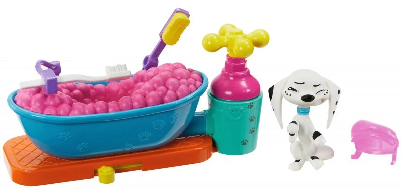 Mattel 101 dalmatinų vonios žaidimų rinkinys su figūrėle Dolly