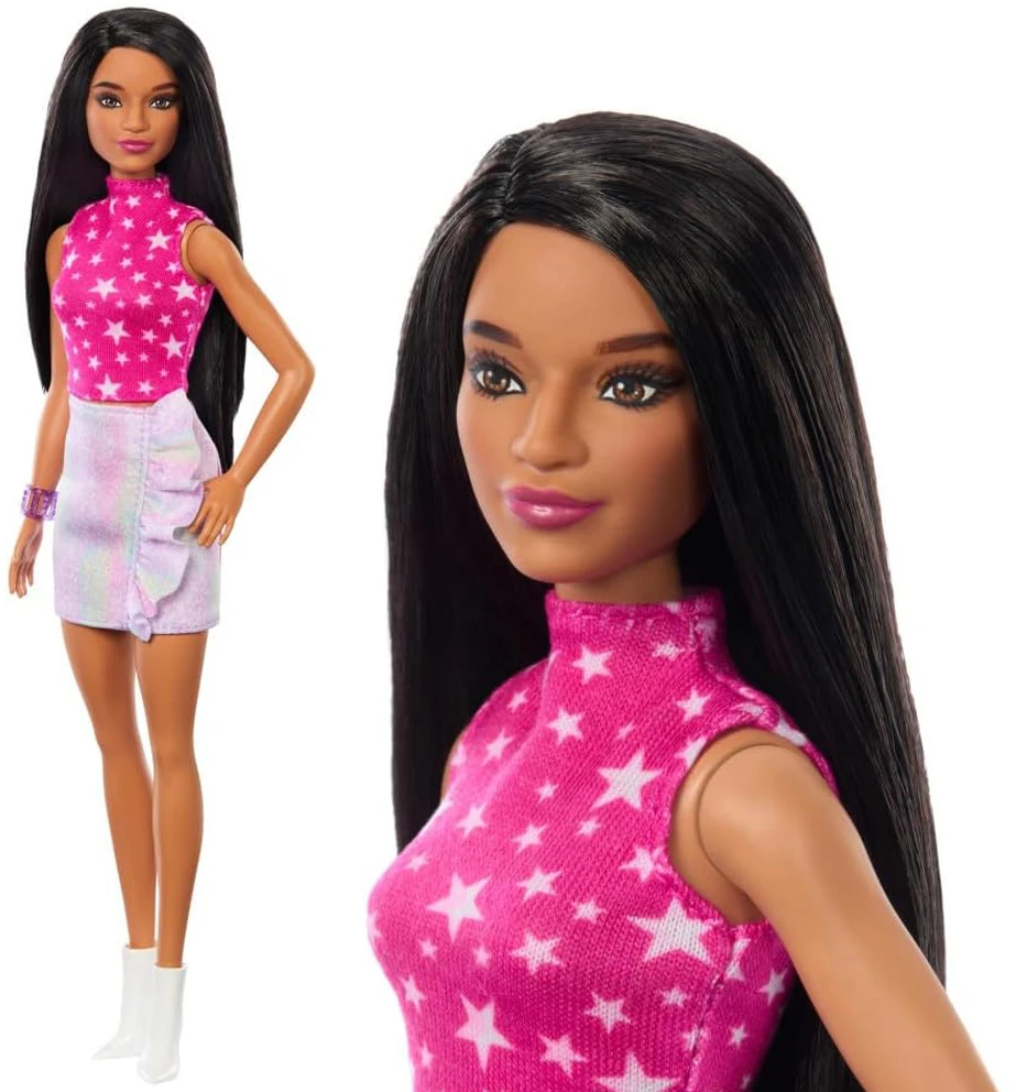 Mattel „Barbie“ madistė blizgančiu sijonu (HRH13)