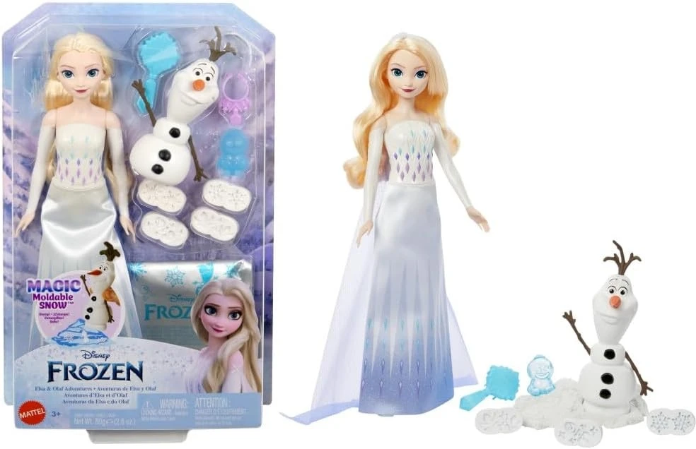 Mattel DISNEY FROZEN Elzos ir Olafo rinkinys (HYH10)