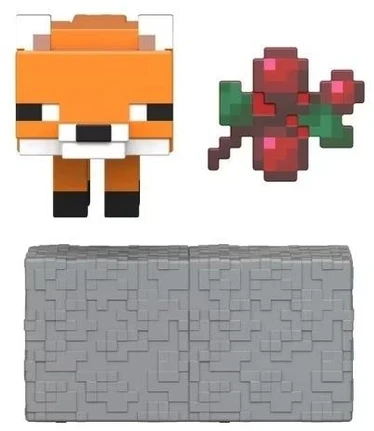 Mattel Figūrėlė Minecraft raudonosios ugnies lapė