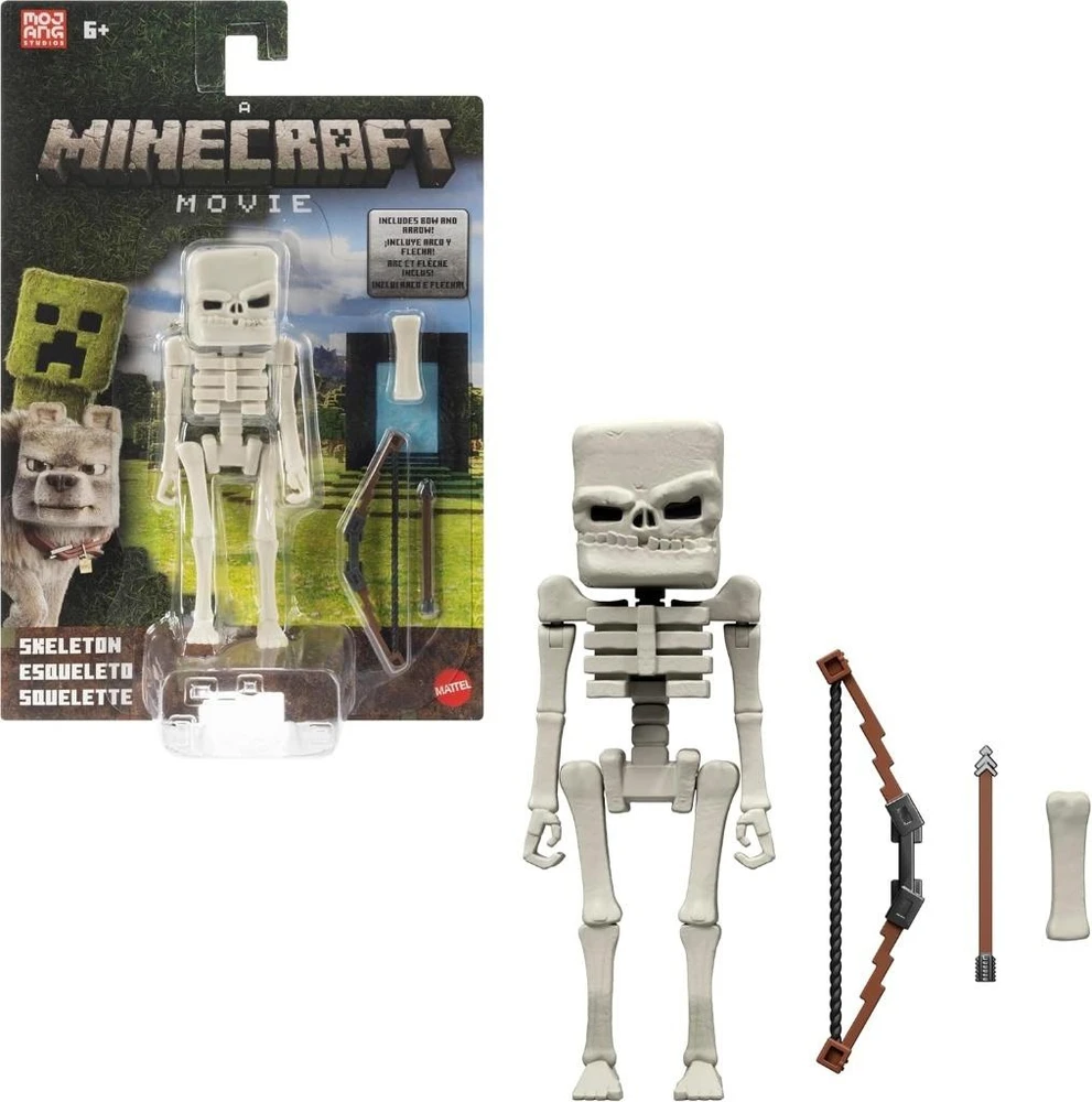 Mattel Figūrėlė Minecraft skeletas su aksesuarais