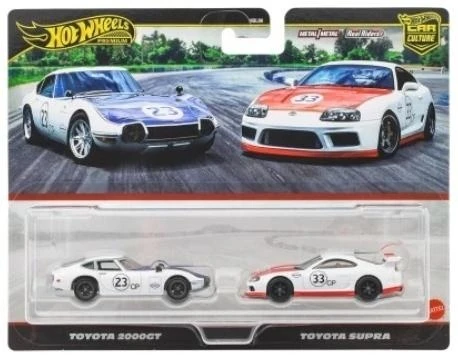 Mattel Figūrėlės Hot Wheels Toyota rinkinys 2 vnt