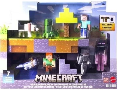 Mattel Figūrėlių rinkinys Minecraft mobai