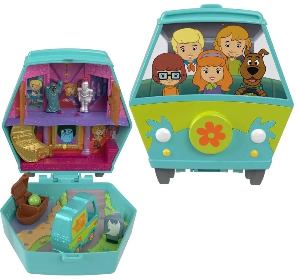 Mattel POLLY POCKET SCOOBY DOO pramogų rinkinys (JKC85)
