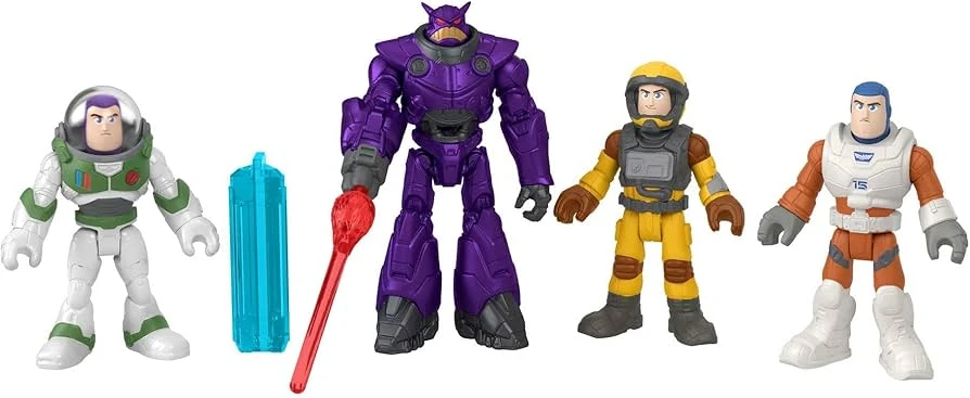 Mattel Fisher Price Imaginext Lightyear misijos figūrėlės 4 vnt.