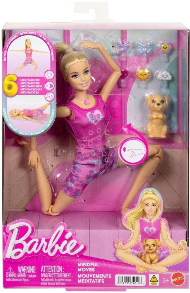 Mattel BARBIE WELLNESS MEDITATION lėlės rinkinys (JJN55)