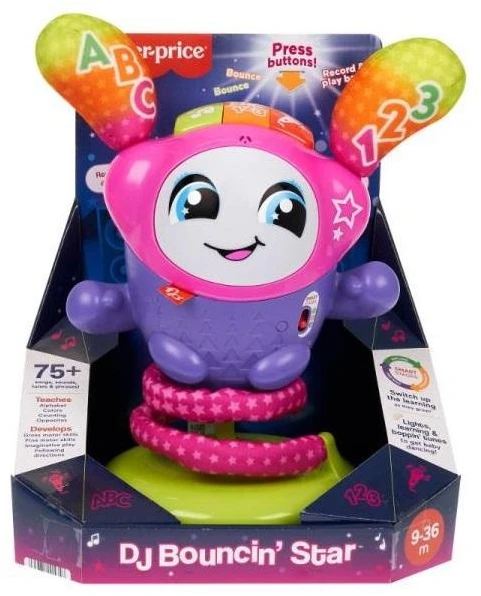 Mattel Interaktyvus Fisher Price šokantis DJ žaislas