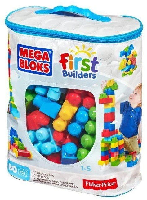 Kaladėlių rinkinys Mega Bloks DCH63 (80 detalių)