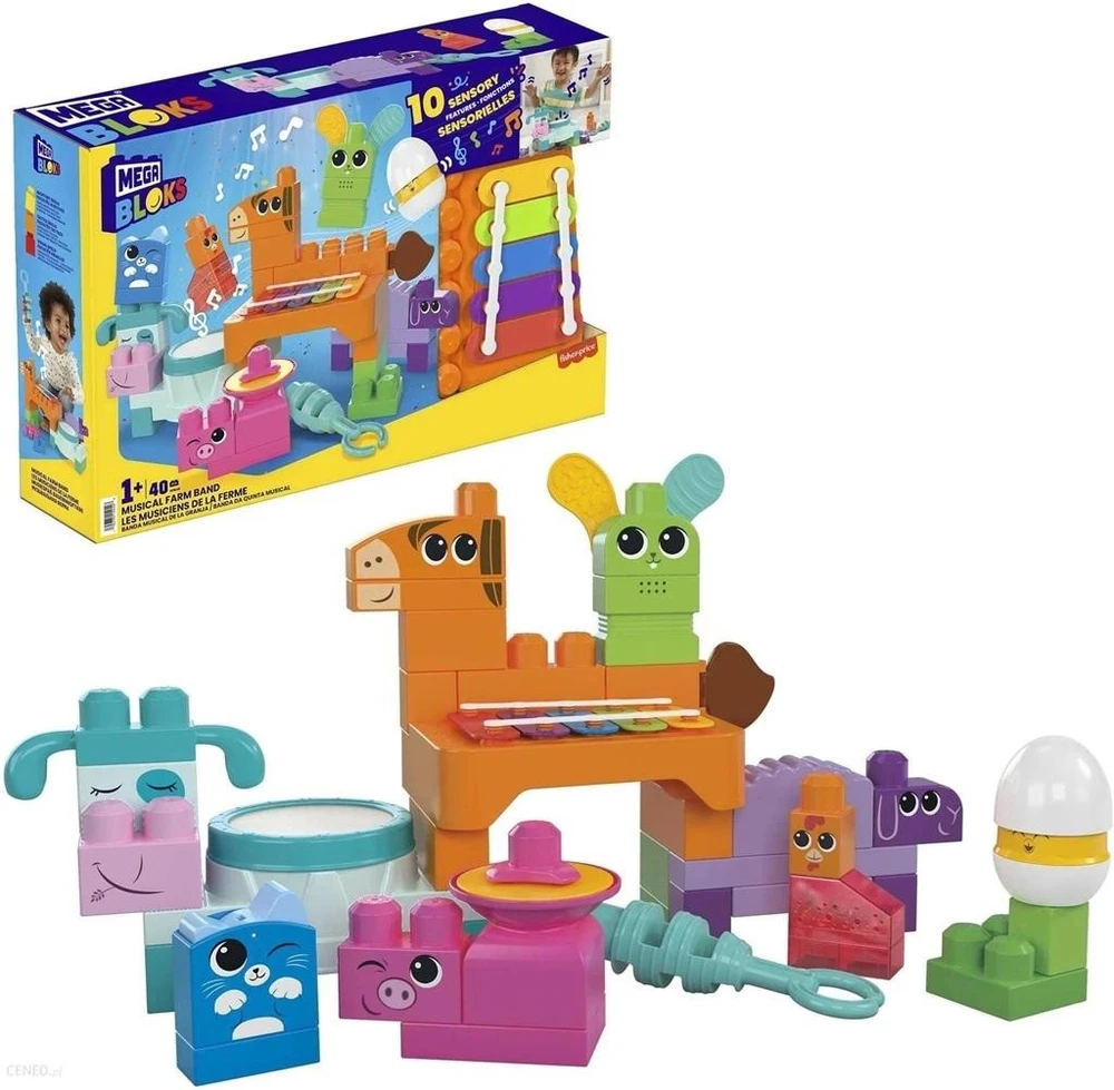 Mega Bloks rinkinys „Muzikinė ūkio grupė“