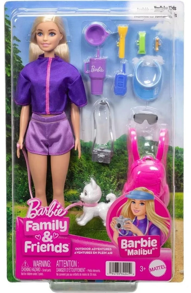 Mattel Lėlė Barbie Adventure Malibu