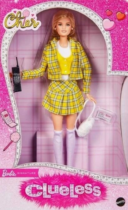 Mattel Lėlė Barbie Clueless Cher kolekcinė 30 metų jubiliejus