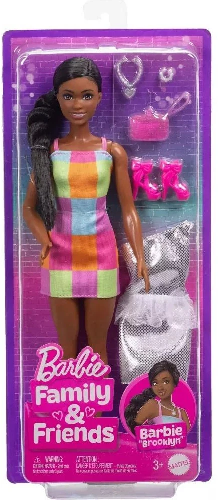Mattel Barbie Life in the City Brooklyn lėlė JBF42