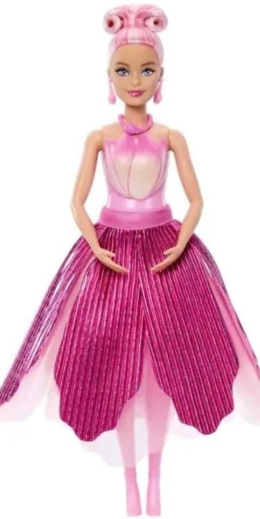 BARBIE TULIP SURPRISE lėlė gėlėje (JMF57)
