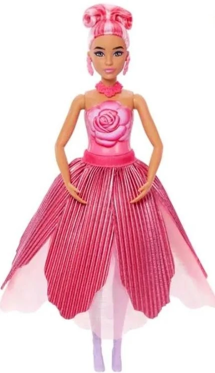 Mattel BARBIE ROSE SURPRISE lėlė gėlėje (JMF59)