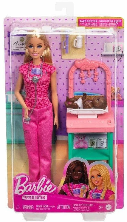 Mattel BARBIE lėlė gydytoja (JCR72)