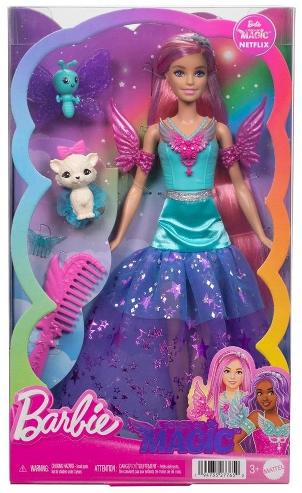 Mattel Barbie Barbė - Malibu lėlė su magijos prisilietimu (JCW48)