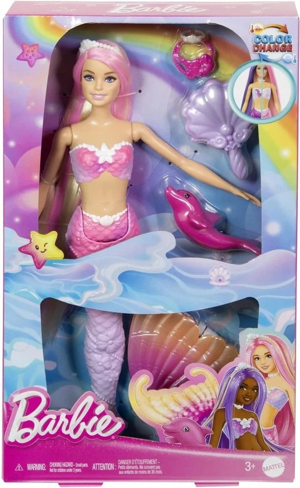 Mattel „Barbie Dreamtopia“ undinėlė - Malibu