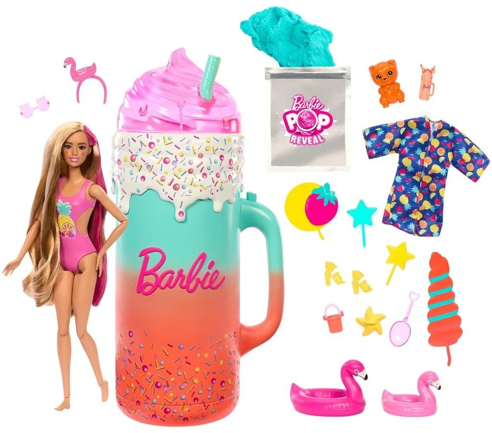 Mattel „Barbie POP Reveal“ siurprizų rinkinys, tropinių vaisių kokteilio serija