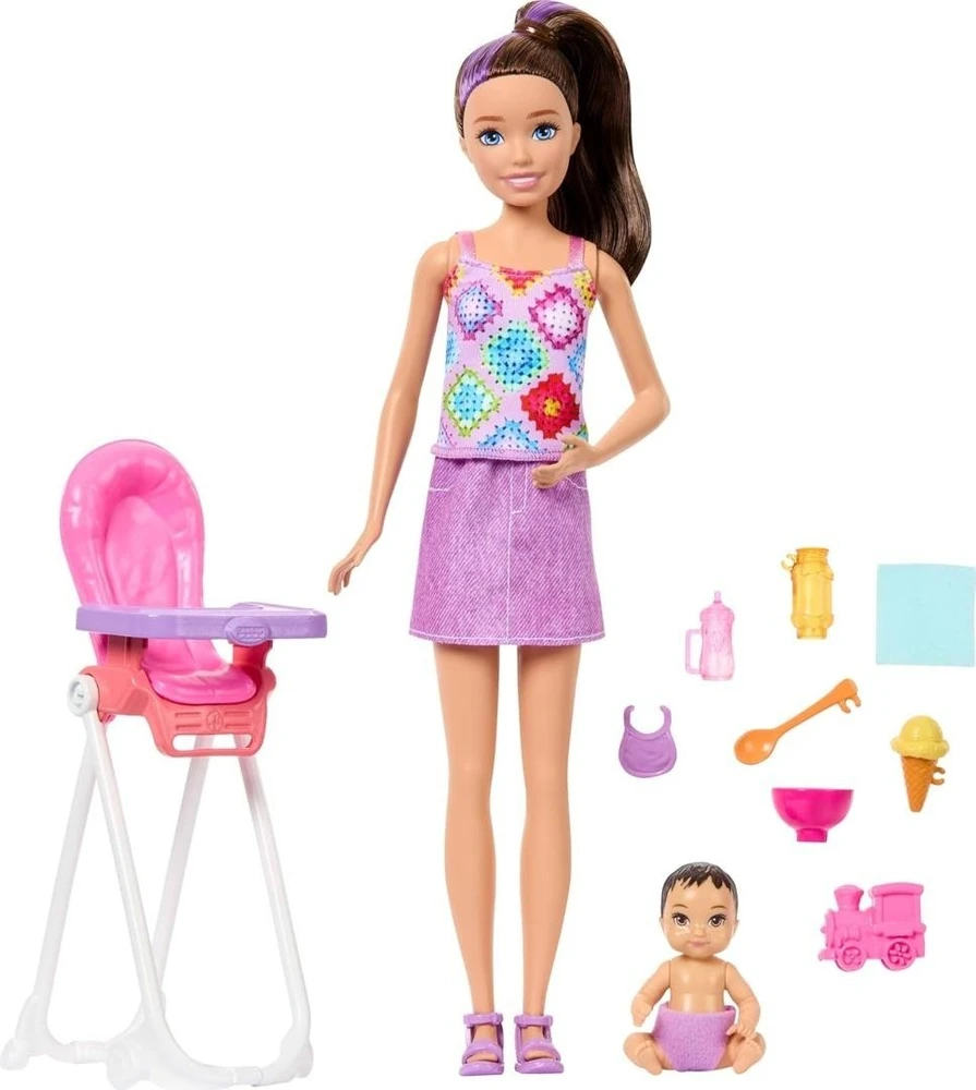 Mattel Lėlė Barbie šeima ir draugai
