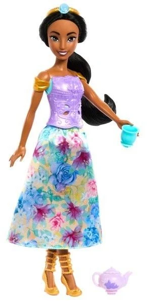 Mattel Lėlė Disney princesė Džazmina su siurprizais 3+