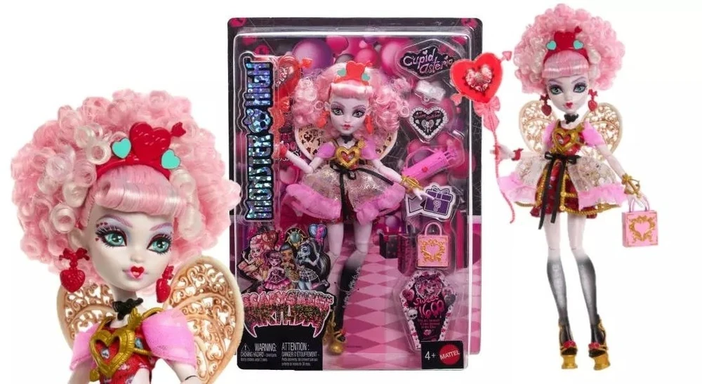Mattel MONSTER HIGH SWEET BIRTHDAY lėlė Cupid (JBG77)